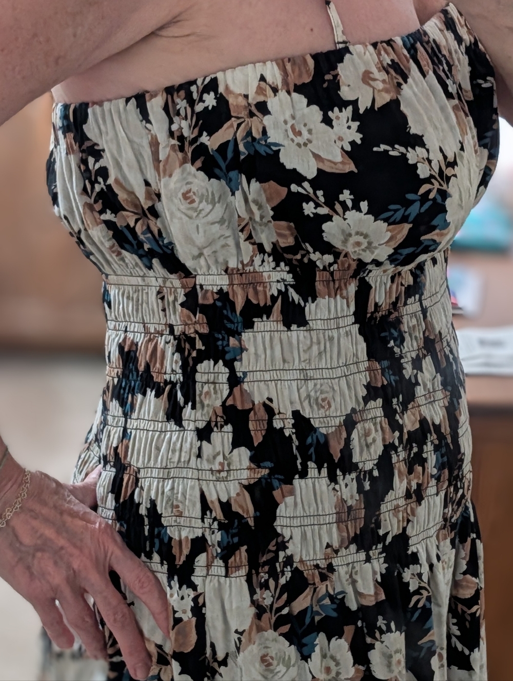 Abercrombie & Fitch Maxi Dress Strapless Or Not - Picture 7 of 7